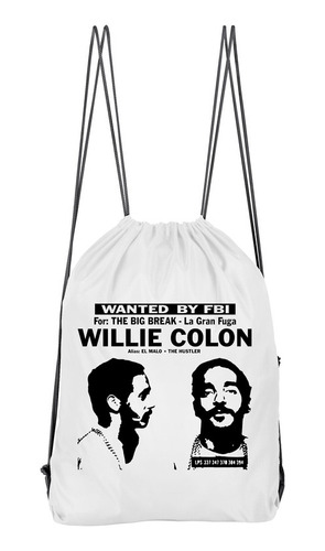 Bolso Deportivo Willie Colon (d1694 Boleto.store)