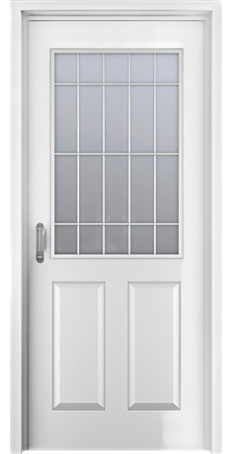 Puerta Doble Chapa Inyectada Con Ventana