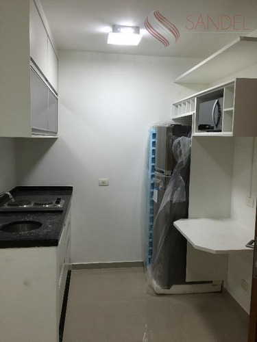 Imagem 2 de 9 de Studio Para Venda Ou Aluguel, Condomínio Electra No Campo Belo Com 30m², 1 Dormitório, 1 Banheiro E 1 Vaga De Garagem - St0050