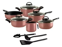 Comprar Conjunto De Panelas Antiaderente 9 Peças Teflon Varias Cores