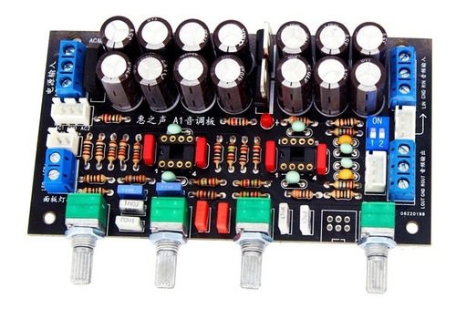 Imagen 1 de 2 de Modulo Preamplificador Audio Estereo Control Tonos 12v-18v