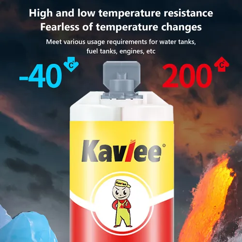 Caster's Glue Metal Repair Agent Oil Tank Leakage Radiator C