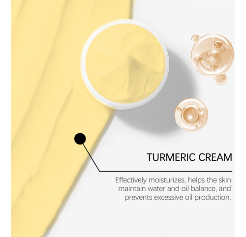 Crema Facial Con Cúrcuma West Month Que Ilumina E Hidrata, 1