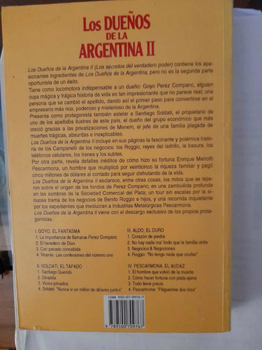 Los Dueños De La Argentina (Usado)