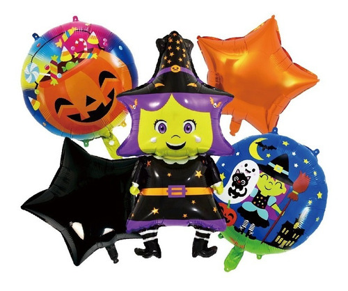 Globo Halloween Gigante  85 X 60cm 