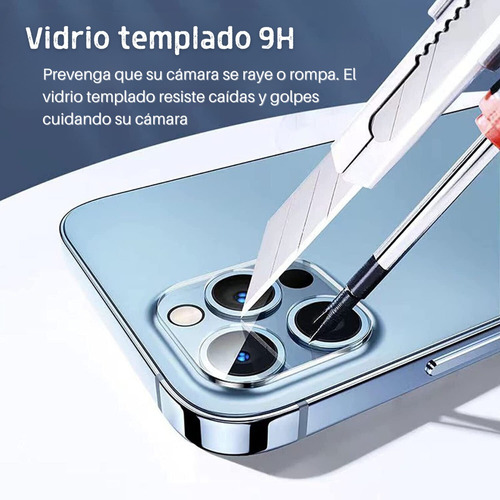 Vidrio Templado Camara Full Para iPhone 14 Plus Pro Max