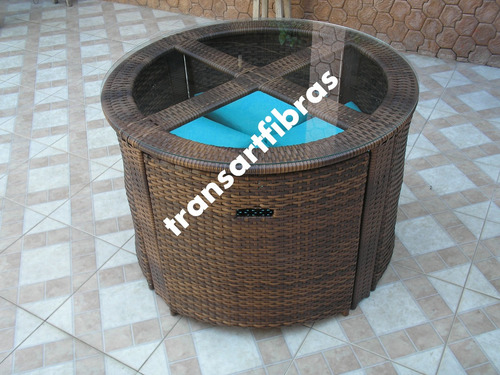 Imagem 4 de 8 de Mesa Pizza De Fibra Sintetica