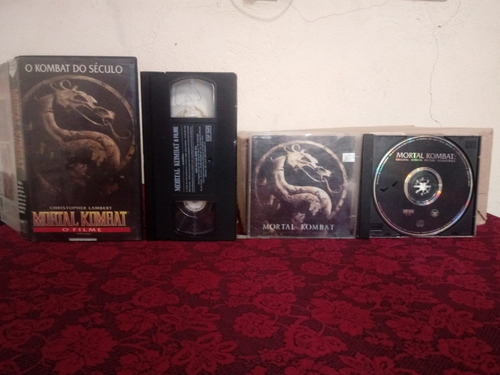 Vhs Mortal Kombat O Filme Original Legendado E Trilha Sonora