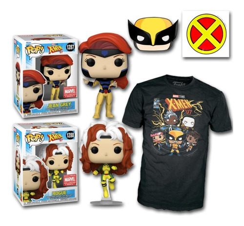 Funko Pop X Men 97 Kit - Marvel Collectors Corps 5 Piezas