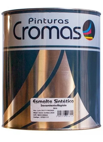 Pintura Cromas Aceite 1/4 Esmalte Sintetico Secamieto Rapido