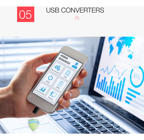 Práctico Interruptor De Datos Usb Ligero Y Práctico De 1 Uni