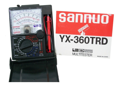 Multimetro Tester Analogico Sannuo Yx-360trd