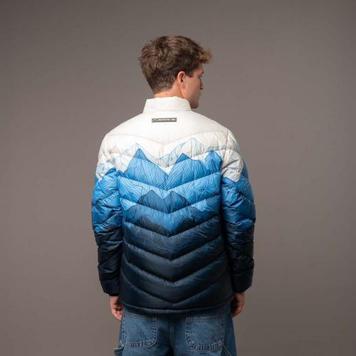 Campera De Abrigo Rusty Positan Blanca Hombre