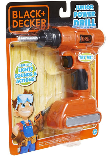 Black  Decker Jr. Herramienta Electrónica, Drill