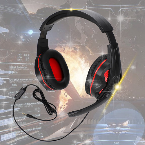 Gaming Headphone 3.5mm Competitive Headset Microphone Wired