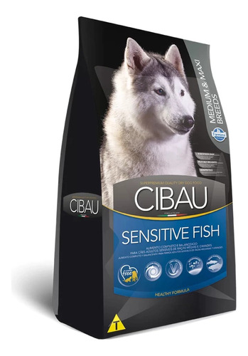 Ração Cibau Fish Cães Adultos Médios E Grandes - 12kg