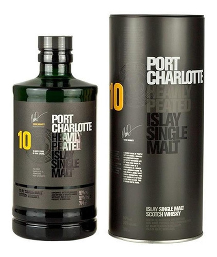 Whisky Single Malt Bruichladdich Port Charlotte 10 700ml Ipi