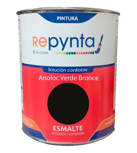 Esmlte Anoloc Verde Bronce Cuarto Repynta