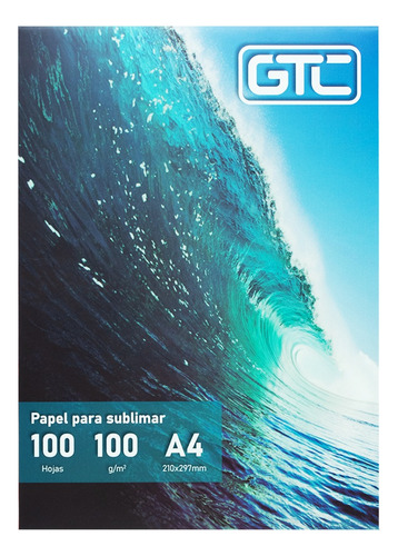 Papel A4 Sublimar Sublimacion 100 Hojas 100grs Premium