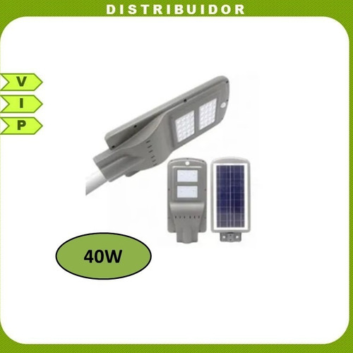Luminaria Lampara Led Solar 20w 40w 60w 90w 120w 150w 300w