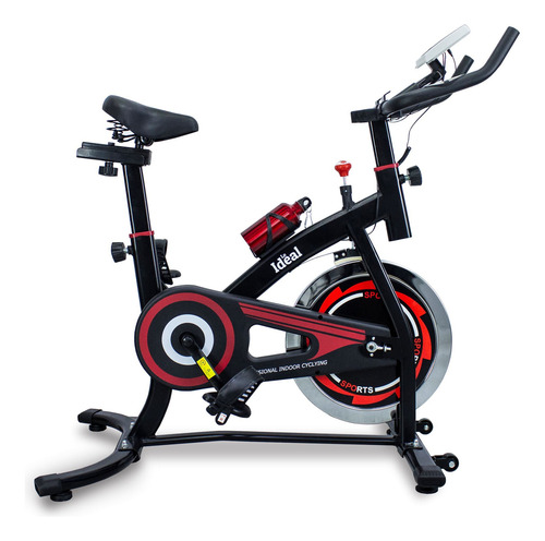Imagen 1 de 10 de Bicicleta Spinning Fija Profesional Regulable Pulsómetro