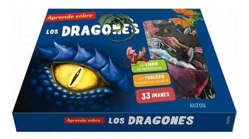 Aprende Sobre Los Dragones - Libro + Tablero Gigante Imantado, de Los editores de Auzou. Editorial Sudam.Et Philippe Auzou, tapa dura en español, 2021