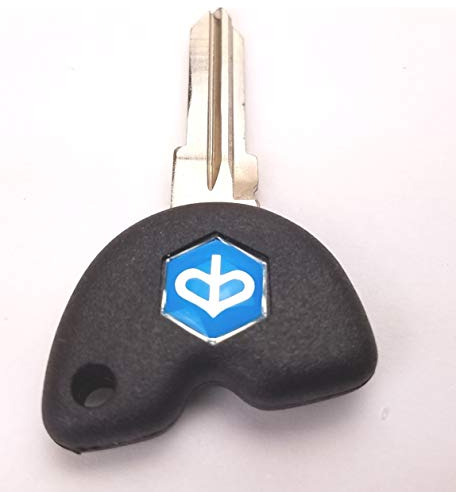 Llave En Blanco Oem Vespa Piaggio Con Transpondedor E Inmovi