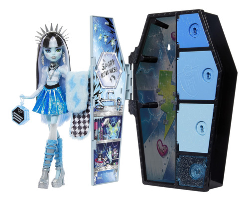 Monster High Muñeca Y Accesorios Skulltimate Secrets Feari.