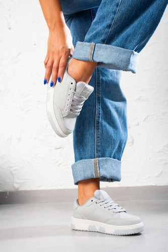 Zapatillas Mujer Moda Comodas James Araquina Cuero Eco