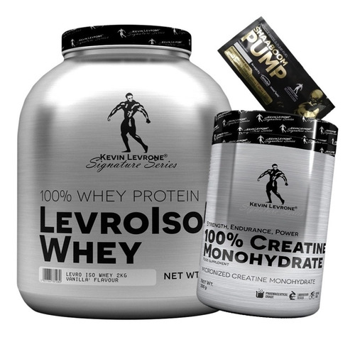 Levroiso Whey 2 Kg + Creatina 300 Gr, Kevin Levrone