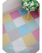 Comprar Mosaicos Autoadhesivos Para Piso De Vinilo Laminado Colores