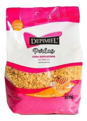 Cera Natural Perlas Depimiel Clasica Sistema Español 800g