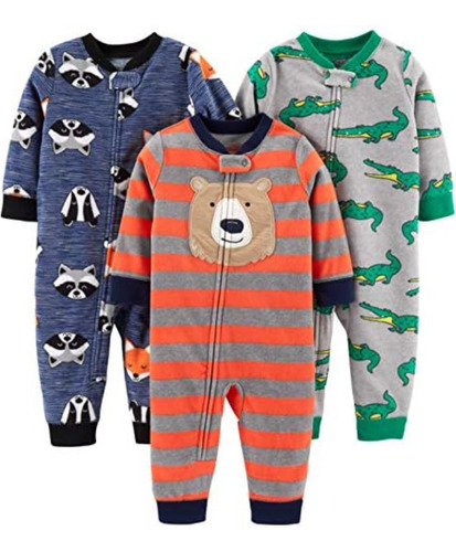 Mameluco Para Bebé Forro Polar Simple Joys Carters 