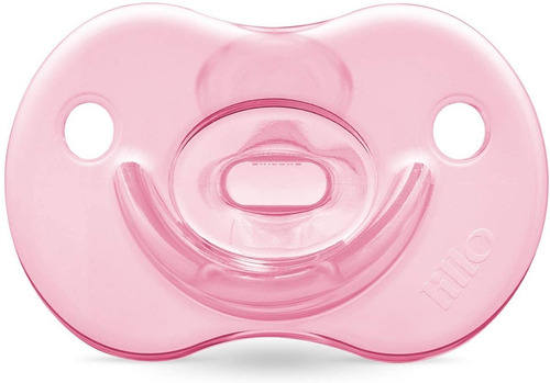 Chupeta Soft Calming 100% Silicone Simét. Tam.2 Rosa - Lillo