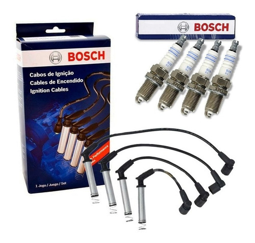 Kit Cables + Bujias Bosch Chevrolet Corsa Classic Agile 1.4