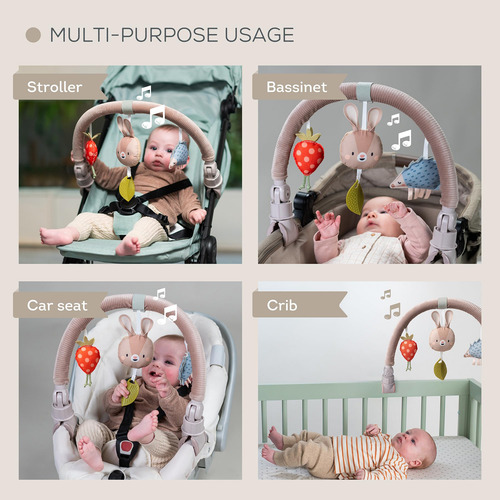 Arco De Actividad Para Bebés Adaptable A Cochecito