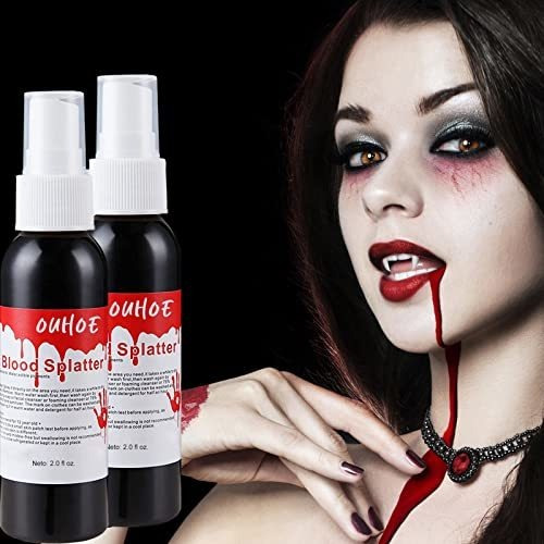 2pcs Blood Splatter 2.0 Fl Oz, Maquillaje Blood B0b5859mcz1