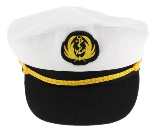 Gorra Barco Yate Barco Sombreros Marines De La En Oro