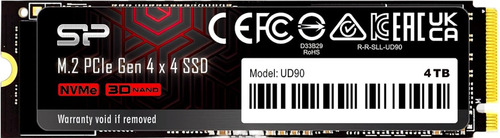 Disco Duro M.2 4tb Ud90 Nvme 4.0 Gen4 Pcie R/w 5000/4500mb/s