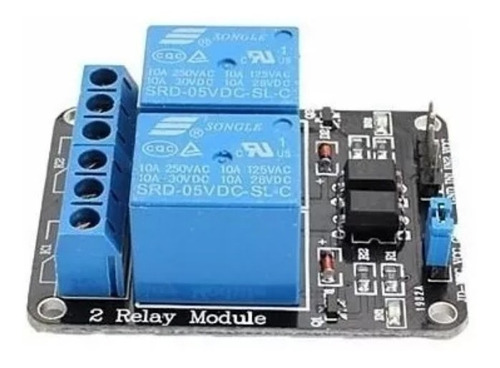 Modulo Rele De 2 Canales Para Arduino