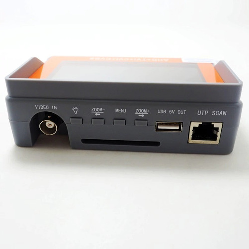 Imagen 3 de 7 de Monitor Probador Camaras Cctv Tester 5mp Tvi, Ahd, Cvi, Ptz