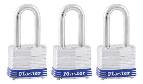 Candado De Bloqueo De Acero Laminado Master Lock Padlock 191