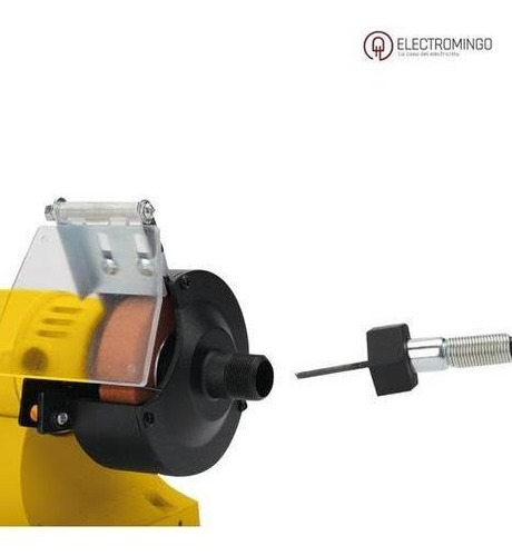 Imagen 5 de 10 de Amoladora De Banco Y Minitorno Flexible 120w 10000rpm Barovo