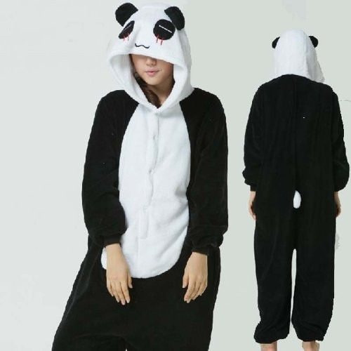 Imagen 6 de 10 de Pijama Oso Panda Kigurumi Kawaii Polar Entero Adulto