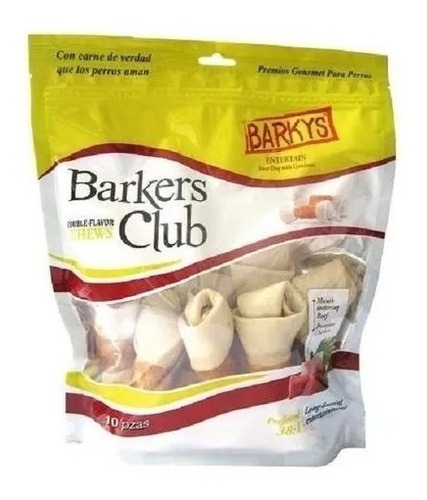 Carnaza Para Perros Res Pollo 20pzs Barkys Huesos De Carnaza