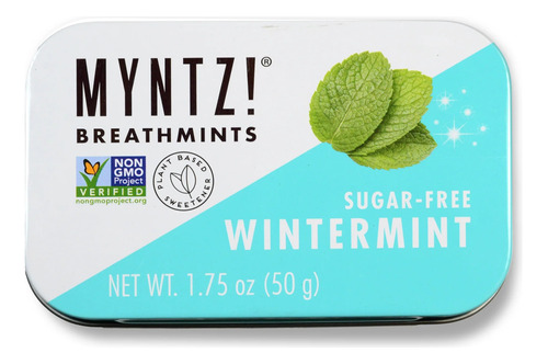 Caramelos Myntz De Menta Sin Azucar Breathmints Wintermint