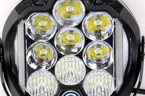 1pc 7 Pulgadas 75w Led Trabajo Luz Lateral Círculo Círculo