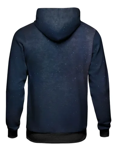 Blusa Moletom Capuz Astronauta Galaxia Galaxy Nasa Estrelas