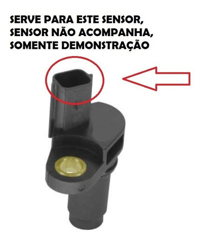 Conector Chicote Sensor Rotação Gm Cobalt 2005 2006 2007 008