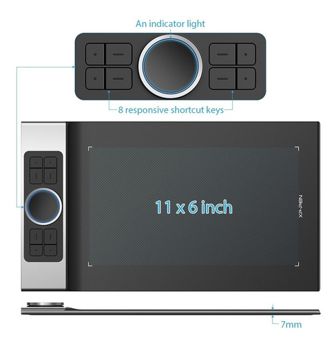 Imagen 4 de 5 de Deco Pro M Xppen Tableta Digitalizadora Profesional